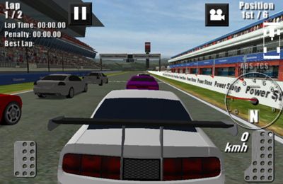 Gameplay screenshots of the Driving Speed Pro for iPad, iPhone or iPod.