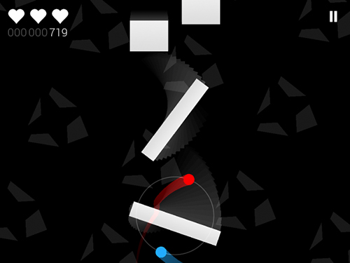 Gameplay screenshots of the Duet for iPad, iPhone or iPod.