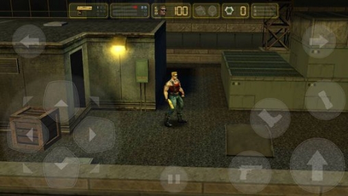 Gameplay screenshots of the Duke Nukem: Manhattan project for iPad, iPhone or iPod.