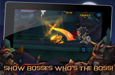 Gameplay screenshots of the Dungeon Crasher for iPad, iPhone or iPod.