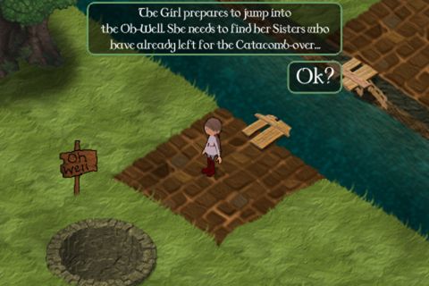 Gameplay screenshots of the Dungeon Dick for iPad, iPhone or iPod.