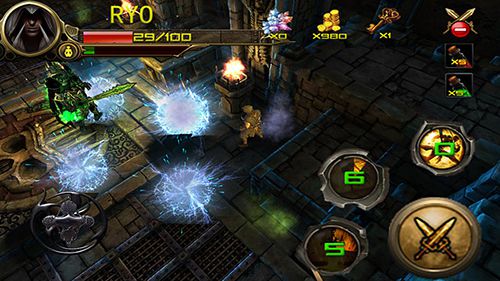 Gameplay screenshots of the Dungeon hunter: Ninja assassin for iPad, iPhone or iPod.
