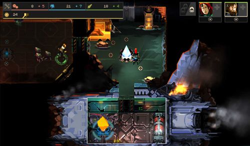 Gameplay screenshots of the Dungeon of the endless for iPad, iPhone or iPod.