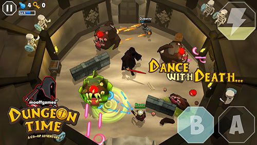 Gameplay screenshots of the Dungeon time for iPad, iPhone or iPod.