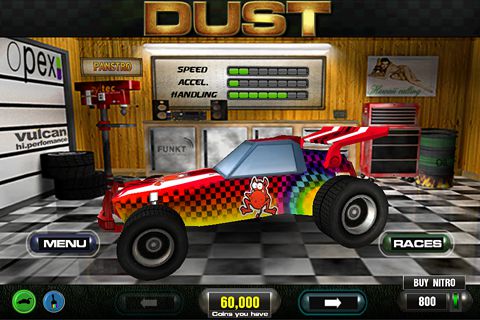 Free Dust offroad racing - download for iPhone, iPad and iPod.