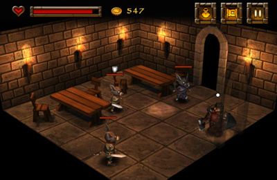 Gameplay screenshots of the Dwarf Quest for iPad, iPhone or iPod.