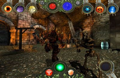 Gameplay screenshots of the DWD for iPad, iPhone or iPod.