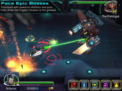 Gameplay screenshots of the Echo Prime for iPad, iPhone or iPod.