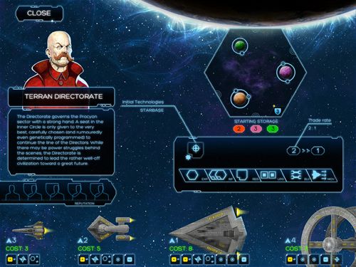 Gameplay screenshots of the Eclipse: New dawn for the galaxy for iPad, iPhone or iPod.