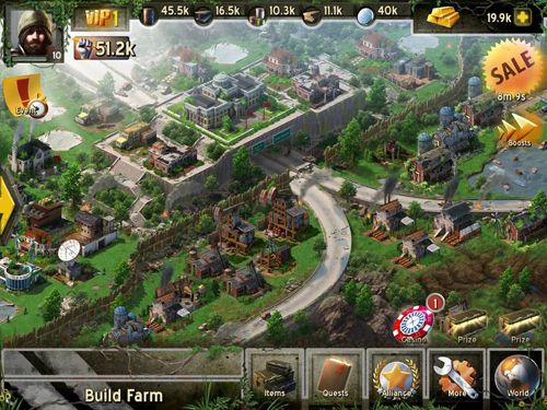 Gameplay screenshots of the Empire Z for iPad, iPhone or iPod.