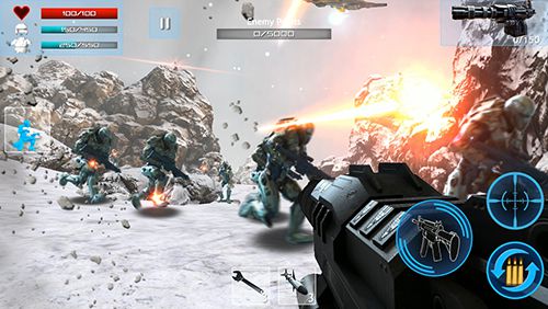 Gameplay screenshots of the Enemy strike 2 for iPad, iPhone or iPod.