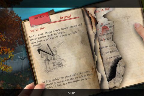 Gameplay screenshots of the Enigmatis: The ghosts of Maple Creek for iPad, iPhone or iPod.