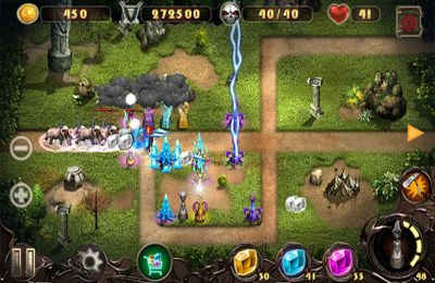 Gameplay screenshots of the Epic Defense TD 2 – the Wind Spells for iPad, iPhone or iPod.