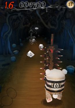 Gameplay screenshots of the Escape Bear – Slender Man for iPad, iPhone or iPod.