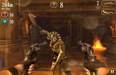 Gameplay screenshots of the Escape from Doom for iPad, iPhone or iPod.