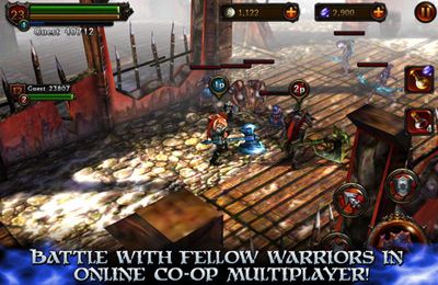 Gameplay screenshots of the Eternity Warriors 2 for iPad, iPhone or iPod.