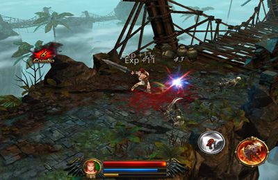 Gameplay screenshots of the Eternity Warriors 3 for iPad, iPhone or iPod.