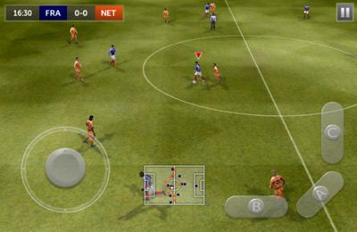 Gameplay screenshots of the Euro Soccer for iPad, iPhone or iPod.