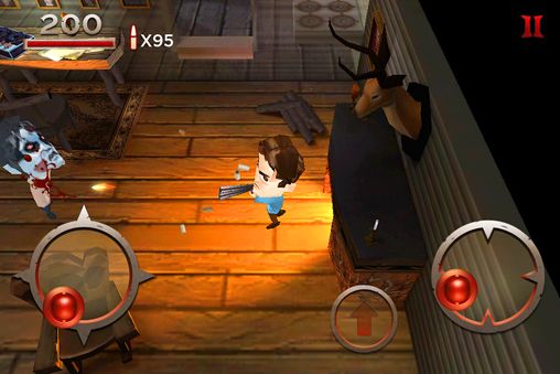 Gameplay screenshots of the Evil dead for iPad, iPhone or iPod.