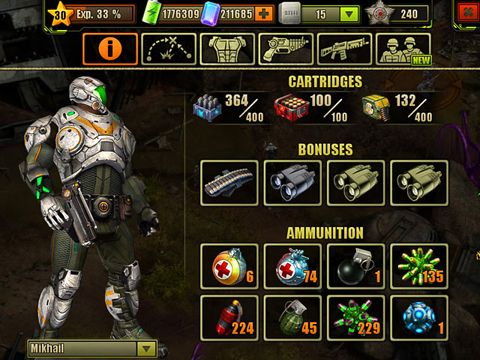 Gameplay screenshots of the Evolution: Battle for Utopia for iPad, iPhone or iPod.