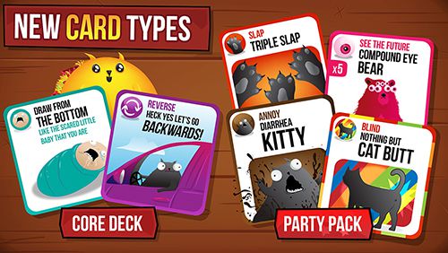 Free Exploding kittens - download for iPhone, iPad and iPod.