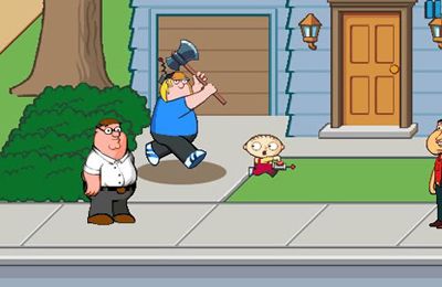 Gameplay screenshots of the Family Guy: Uncensored for iPad, iPhone or iPod.