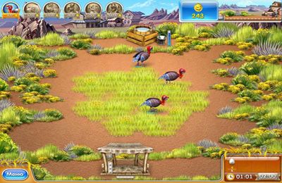 Gameplay screenshots of the Farm Frenzy 3 – American Pie for iPad, iPhone or iPod.