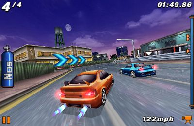Gameplay screenshots of the Fast and Furious: Pink Slip for iPad, iPhone or iPod.