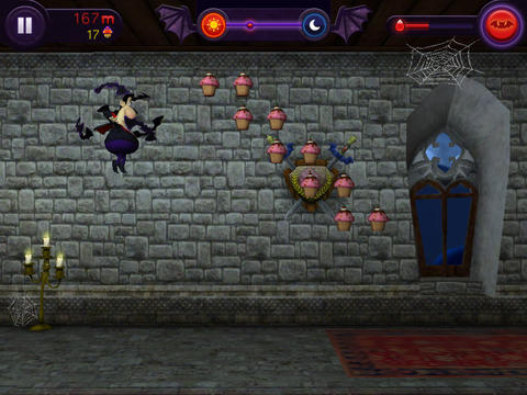Gameplay screenshots of the Fat Vlad for iPad, iPhone or iPod.