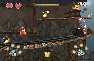 Gameplay screenshots of the Fatcat Rush for iPad, iPhone or iPod.
