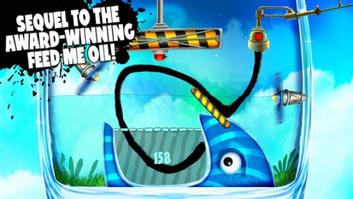 Gameplay screenshots of the Feed me oil 2 for iPad, iPhone or iPod.