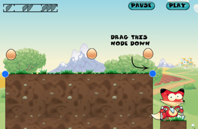 Gameplay screenshots of the Feed the Fox for iPad, iPhone or iPod.