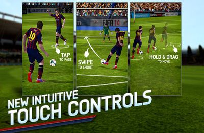 Gameplay screenshots of the FIFA 14 for iPad, iPhone or iPod.