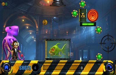 Gameplay screenshots of the Fish Bash for iPad, iPhone or iPod.