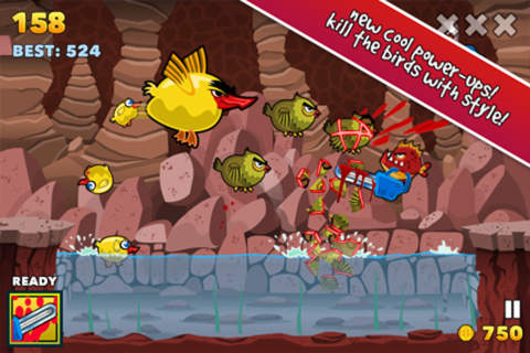 Gameplay screenshots of the Fish fury for iPad, iPhone or iPod.