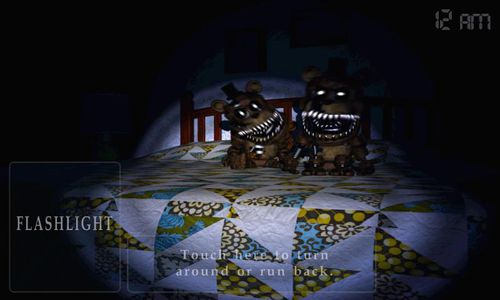 Gameplay screenshots of the Five nights at Freddy's 4 for iPad, iPhone or iPod.