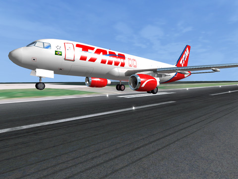 Gameplay screenshots of the Flight simulator online 2014 for iPad, iPhone or iPod.