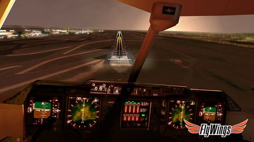 Gameplay screenshots of the Flight simulator: Paris 2015 for iPad, iPhone or iPod.