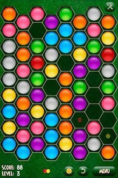 Gameplay screenshots of the Flower Board for iPad, iPhone or iPod.