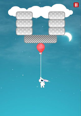 Gameplay screenshots of the Fly Away Rabbit for iPad, iPhone or iPod.