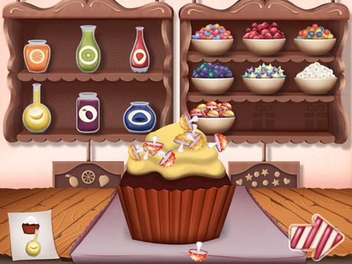 Gameplay screenshots of the Foodo kitchen for iPad, iPhone or iPod.