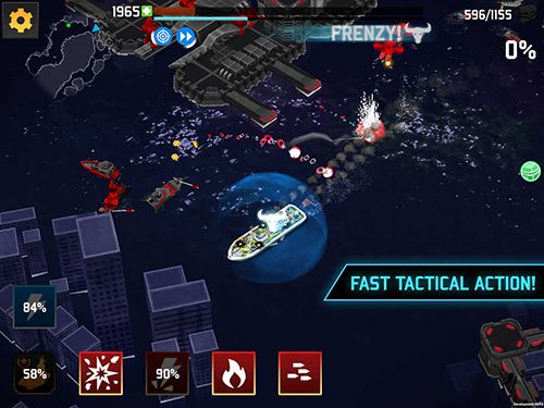 Gameplay screenshots of the Fortress: Destroyer for iPad, iPhone or iPod.