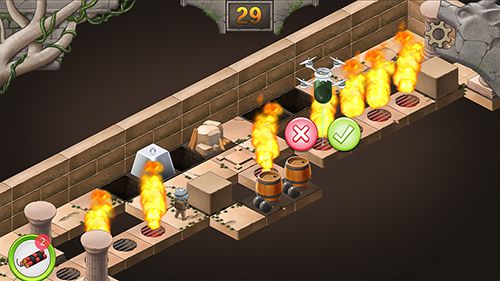 Gameplay screenshots of the Fox adventure for iPad, iPhone or iPod.