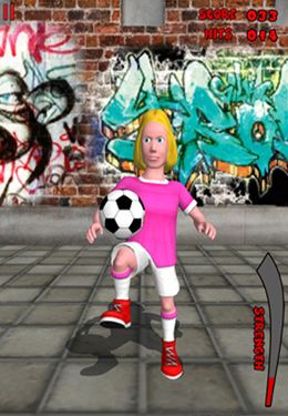 Gameplay screenshots of the Freestyle Soccer for iPad, iPhone or iPod.