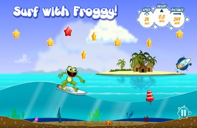 Gameplay screenshots of the Froggy Splash for iPad, iPhone or iPod.