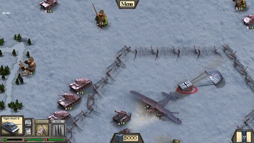 Gameplay screenshots of the Frontline: Road to Moscow for iPad, iPhone or iPod.