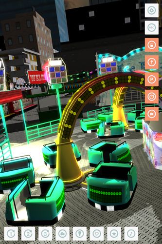 Gameplay screenshots of the Funfair: Ride simulator 3 for iPad, iPhone or iPod.