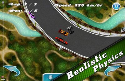 Gameplay screenshots of the Furious Race for iPad, iPhone or iPod.