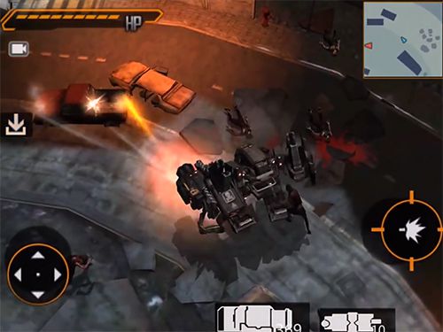 Gameplay screenshots of the Future war: Reborn for iPad, iPhone or iPod.