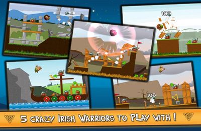 Gameplay screenshots of the Gael Wars for iPad, iPhone or iPod.